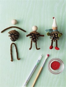 pine cone christmas crafts dtEV